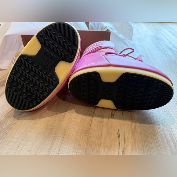 Moon Boot pink icon low nylon Snow Boots - Picture 5 of 7